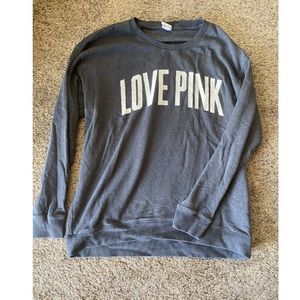 Victoria’s Secret pink sweatshirt